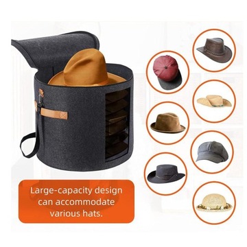 Фетровая коробочка для хранения шапок с, прочим, прочим