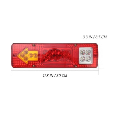 led światła przyczepy światła pozycyjne światła tylne 12V