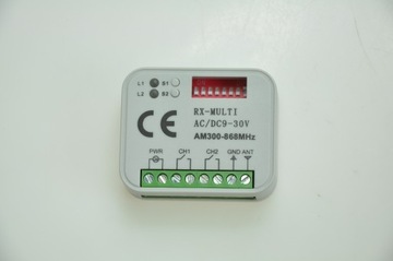 УНИВЕРСАЛЬНЫЙ ПРИЕМНИК РАДИОПРИЕМНИК-КОНТРОЛЛЕР 300-868МГЦ ДЛЯ ПРИВОДА ВОРОТ