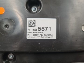 39085571 PŘÍSTROJOVÁ DESKA BUDÍKY OPEL CORSA E 1.3 CDTI EVROPA