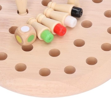 Деревянные шахматы по памяти, шахматы по памяти? Цвета, Смешные