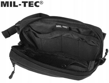 Nerka Saszetka torba biodrowa organizer Mil-Tec Fanny Pack Molle czarna