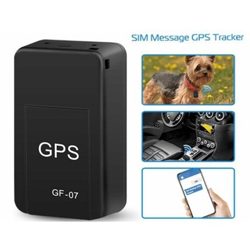 Автомобильный мини-GPS-трекер GF-07. Отслеживание в реальном времени, защита от кражи и потери.