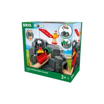 BRIO DŹWIG I TUNEL GÓRSKI 33889
