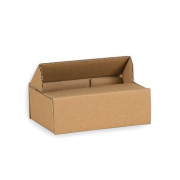 10x Pudełko Fasonowe Naturalne 140x100x50 mm