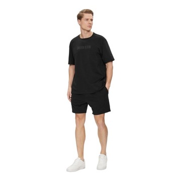 CALVIN KLEIN KOSZULKA MĘSKA T-SHIRT S/S CREW NECK CZARNA r.M