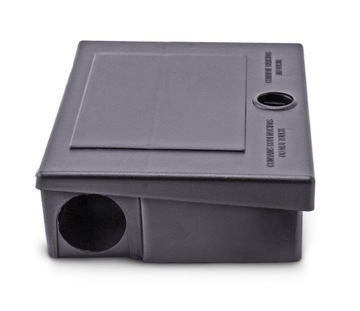 DYSKRETNY KARMNIK STACJA NA MAŁE GRYZONIE MYSZY NORNICE ZAMYKANY NA KLUCZ