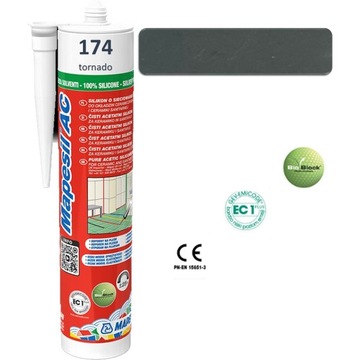 Silikon sanitarny MAPESIL AC 310ml - kolor 174 tornado