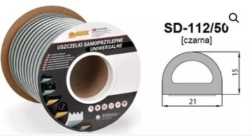 Uszczelka samoprzylepna SD-112 (21x15) DGP