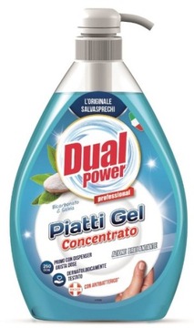 Dual Power Płyn do Naczyń z Soda Szałwia 1l WŁOCHY
