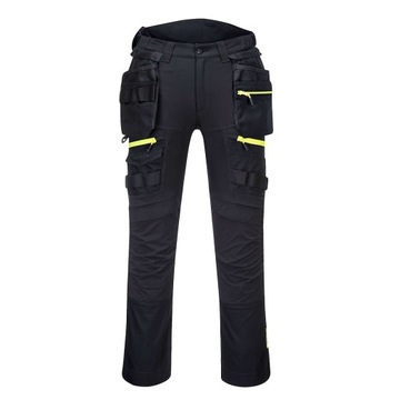 Spodnie DX4 z kieszeniami kaburowymi Black 36