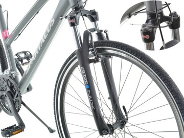 ВЕЛОСИПЕД SPARTACUS CROSS 4.0 ALIVIO С ЗАМКОМ JUMP LOCK