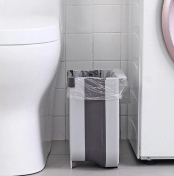 Verk 15830 Складная подвесная корзина - бело-коричневый