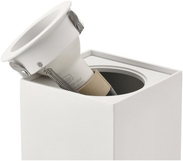 НАВЕРХНОСТНАЯ СВЕТОДИОДНАЯ ФИКСИРОВАННАЯ ГАЛОГЕННАЯ ТРУБКА GU10, белая