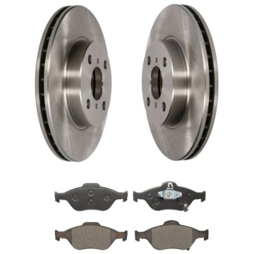 TARCZE + KLOCKI PRZÓD TOYOTA YARIS 2006- 258MM