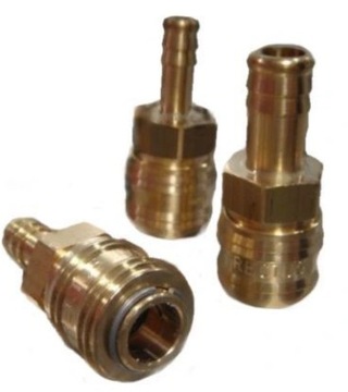 Szybkozłączka pneumatyczna żeńska na wąż PCV 12mm
