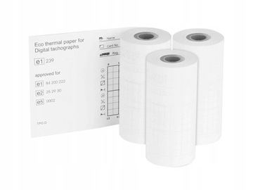 PAPIER DO TACHOGRAFU CYFROWEGO, 3 ROLKI PO 8 M