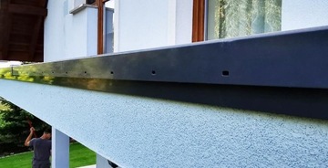 Карнизный профиль Renoplast W35+ для вентилируемых террас renosmart