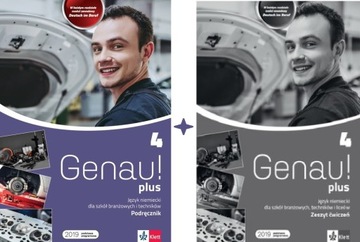 Genau ! Plus 4 Podręcznik + ćwiczenia kpl Wwa