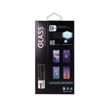 Закаленное 6D стекло для iPhone 12/12 Pro 6,1 дюйма в черной рамке