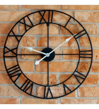 Металлические настенные часы VINTAGE SILENT LOFT, 58 см