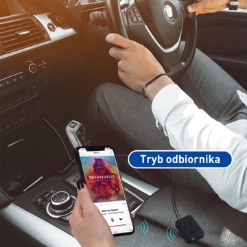 August MR260 Передатчик-приемник 2 в 1 Bluetooth 5 USB C AUX aptX с низкой задержкой