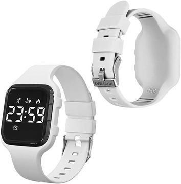 HUYVMAY Fitness Tracker – nowoczesny zegarek dla kobiet i dzieci