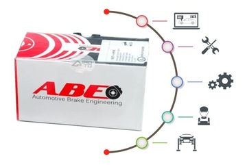 ПЕРЕДНИЕ ТОРМОЗНЫЕ КОЛОДКИ ABE C1B014ABE