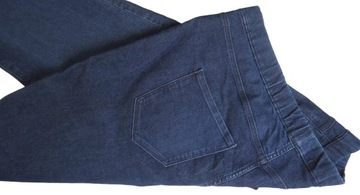 H&M spodnie jeans rurki SKINNY jeggings wysoki stan 46/48