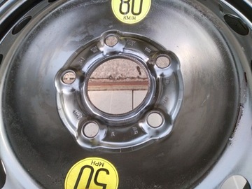 BMW E46 DOJEZDOVDOJEZDOVÉ KOLO DOJEZDOVÉ 5JX16 IS34