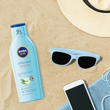 NIVEA SUN Balsam po opalaniu nawilżający przedłużający opaleniznę 200ml