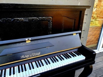 Пианино Bogs & Voigt 133 см, 1917 г. КАПИТАЛЬНЫЙ РЕМОНТ