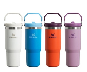 Кружка Stanley The Iceflow Flip Straw Tigerlily Plum, 0,89 л