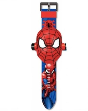 ZEGAREK LED 3D RZUTNIK PROJEKTOR SPIDERMAN WYS24PL