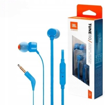 NOWE SŁUCHAWKI DOKANAŁOWE JBL T110 ! NIEBIESKIE !