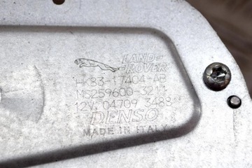 JAGUAR F-PACE X761 MOTOR STĚRAČE ZADNÍ KRYT HK83-17404-AB 132KW 2019