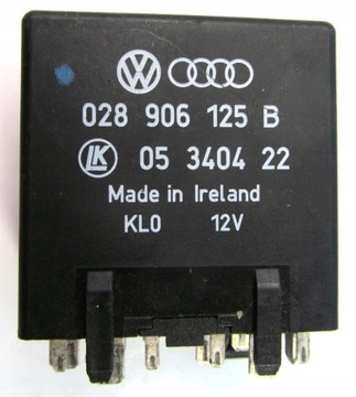 FELICIA POLO 1.9D VW SKODA RELÉ SVÍČEK 187 028906125B ZÁRUKA