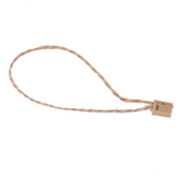 3x100 szt. Zawieszka jutowa sznurek zatrzaskowy Pin 3 szt