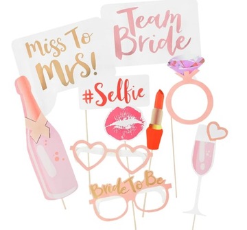 НАБОР ДЛЯ ДЕВИЧНИКА УКРАШЕНИЯ ШАРЫ ШАР ВЕНОК БАННЕР ШТОР РОЗА