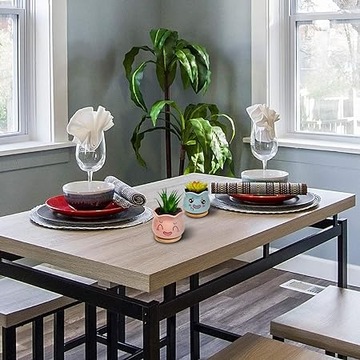 Мини-горшочки с подставкой керамические для суккулентов, кашпо, кактусов.