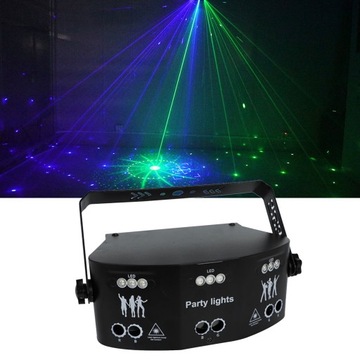 15-глазая лазерная сценическая лампа DMX512