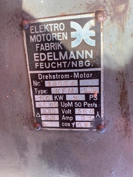 Долбежный станок Edelmann 1,5 кВт