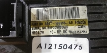 FIESTA MK7 WYŚWIETLACZ EKRAN 8A6T18B955AE