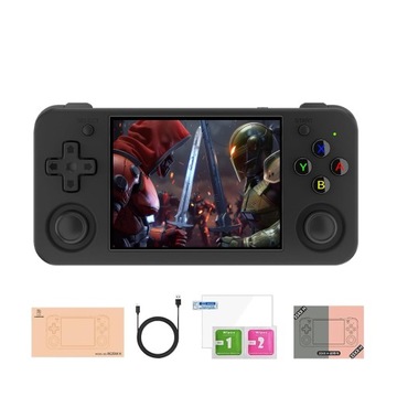 KRETRO ONSOLA PRZENOŚNA DO GIER RG35XX 3,5 CALA GIER MENU Z 64G