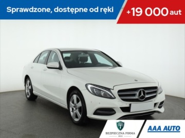Mercedes Klasa C W205 Limuzyna 180 156KM 2014 Mercedes C C 180, Salon Polska, Automat, Klima