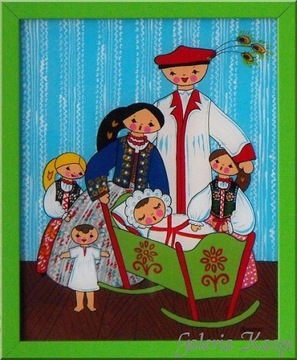 Luli, luli... NA SZKLE MALOWANE - Ewa Skrzypiec
