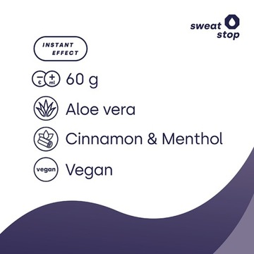 ПОРОШОК ДЛЯ НОГ SWEAT STOP с корицей и ментолом