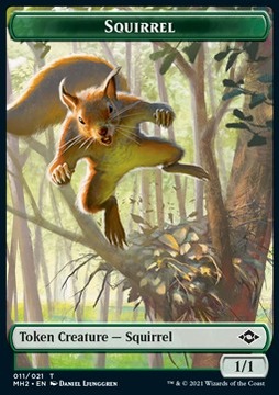Squirrel Token (Modern Horizons 2)