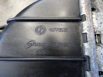 CHLADIČ INTERCOOLER FIAT DOBLO I 1.9 JTD