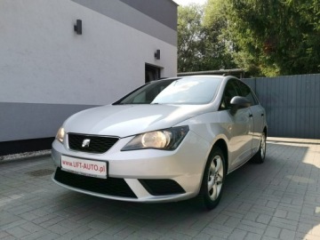 Seat Ibiza IV SportTourer Facelifting 1.2 70KM 2013 Seat Ibiza 1.2 MPI 70KM Klimatyzacja Isofix ALU 15